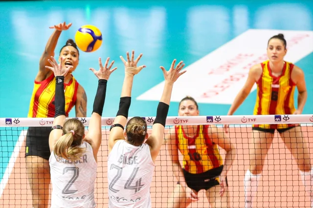 AXA Sigorta Kupa Voley Kadınlar Grubunda Göztepe'nin Zaferi