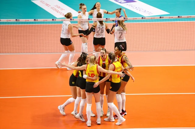 AXA Sigorta Kupa Voley Kadınlar Grubunda Göztepe'nin Zaferi