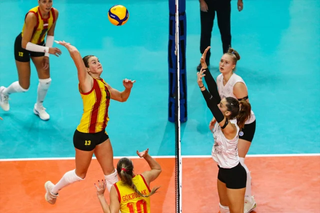 AXA Sigorta Kupa Voley Kadınlar Grubunda Göztepe'nin Zaferi