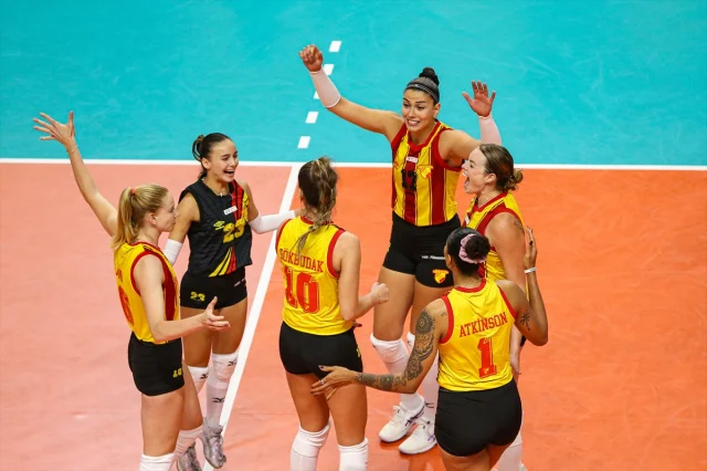 AXA Sigorta Kupa Voley Kadınlar Grubunda Göztepe'nin Zaferi