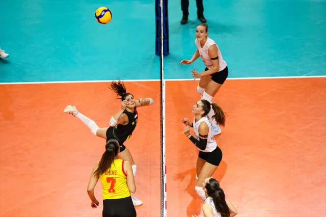 AXA Sigorta Kupa Voley Kadınlar Grubunda Göztepe'nin Zaferi