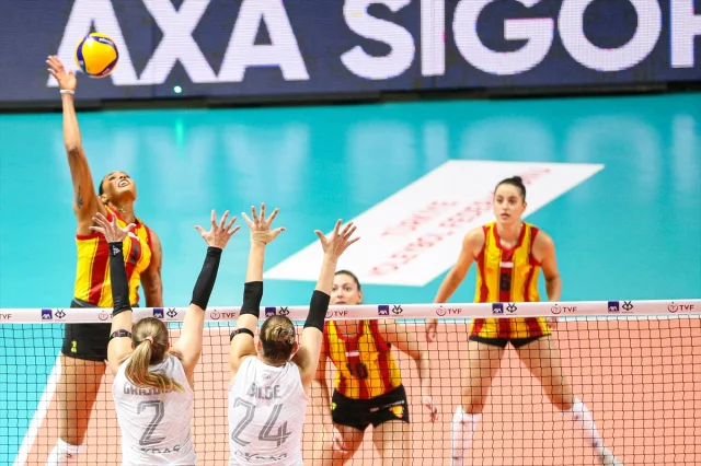 AXA Sigorta Kupa Voley Kadınlar Grubunda Göztepe'nin Zaferi