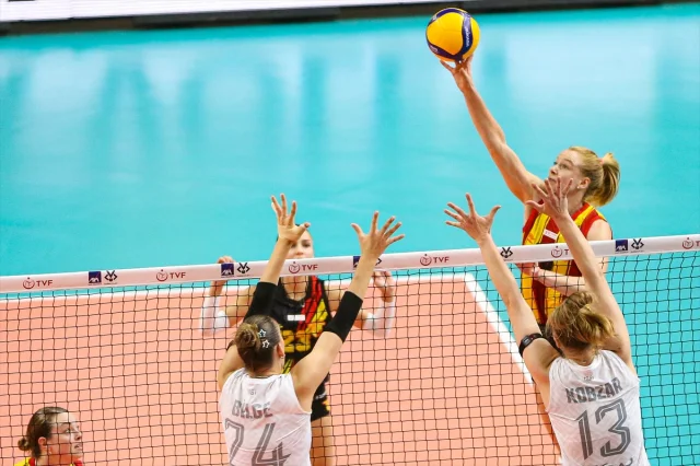 AXA Sigorta Kupa Voley Kadınlar Grubunda Göztepe'nin Zaferi