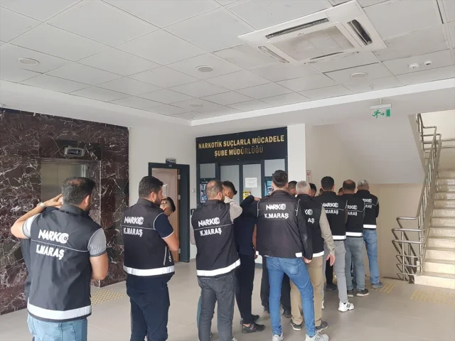 Kahramanmaraş'ta Uyuşturucu Operasyonu Şok Etkisi Yarattı