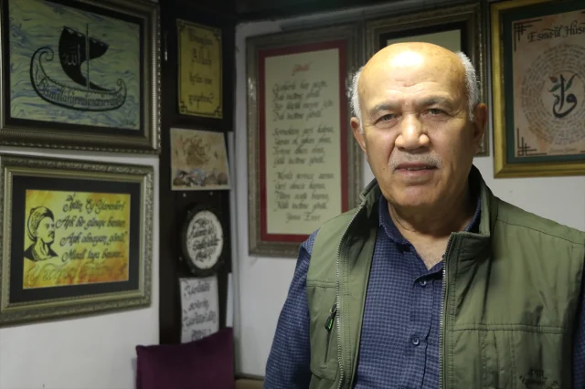 Emekli Öğretmenin Kaligrafi Serüveni Kültürel Mirası Yaşatıyor