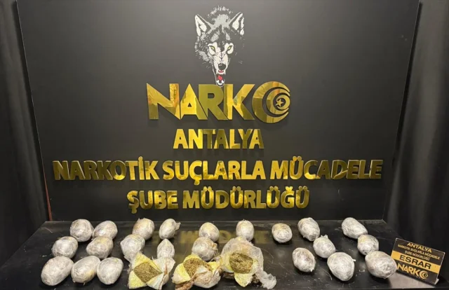 Antalya'da dev uyuşturucu operasyonu şok etkisi yarattı
