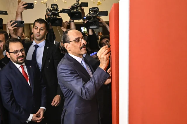 MİT Başkanı Kalın İstihbarat Kongresi'nde Gazze'deki Ateşkesi Değerlendirdi