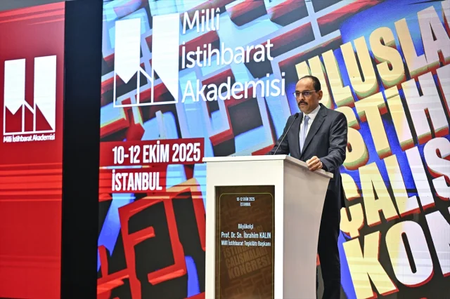 MİT Başkanı Kalın İstihbarat Kongresi'nde Gazze'deki Ateşkesi Değerlendirdi