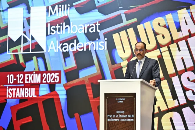 MİT Başkanı Kalın İstihbarat Kongresi'nde Gazze'deki Ateşkesi Değerlendirdi