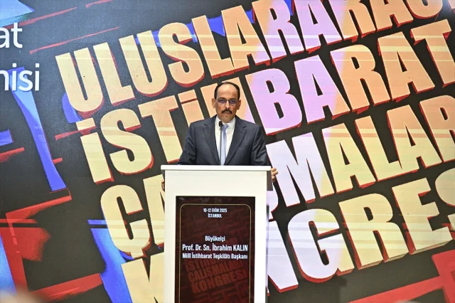 MİT Başkanı Kalın İstihbarat Kongresi'nde Gazze'deki Ateşkesi Değerlendirdi