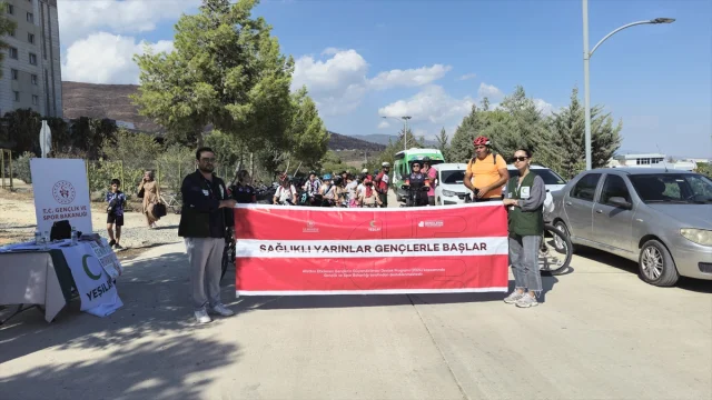 Hatay'da Bisiklet Turu ile Sağlıklı Gelecek Vurgusu