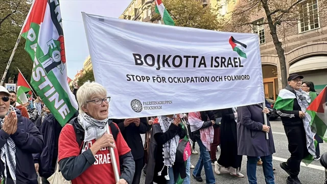 İsrail'in Gazze'deki Filolara Saldırısı İsveç Halkını Ayaklandırdı