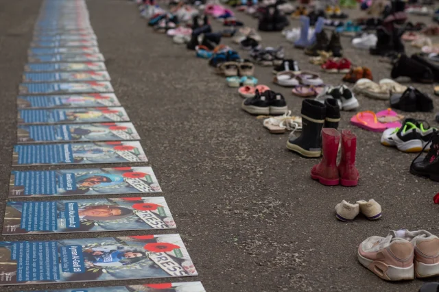 Hollanda'da Filistinli Çocuklar ve Gazetecilere Duygusal Anm...