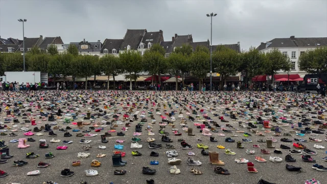 Hollanda'da Filistinli Çocuklar ve Gazetecilere Duygusal Anma