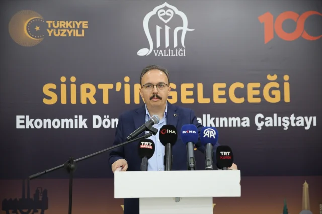 Siirt'te Ekonomik Dönüşüm Başlıyor: Kalkınma Çalıştayında Hangi Adımlar Atıldı?