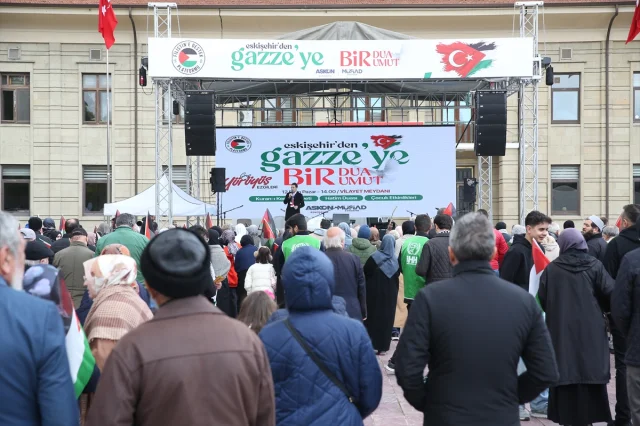 Eskişehir'de Gazze için umut dolu buluşma