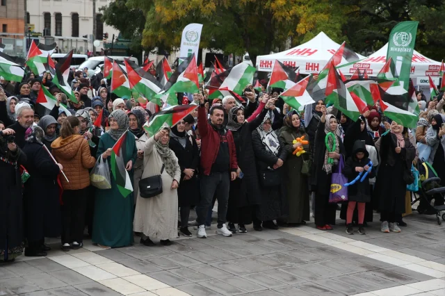 Eskişehir'de Gazze için umut dolu buluşma