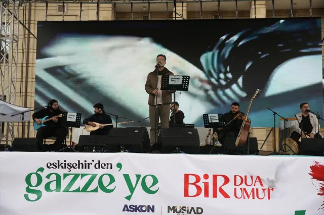 Eskişehir'de Gazze için umut dolu buluşma