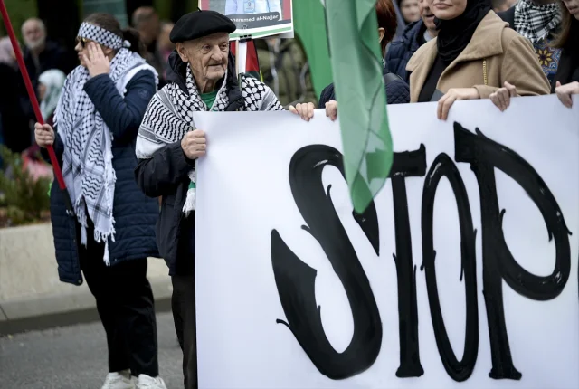 Bosna Hersek'te İsrail Karşıtlığı Büyüyor: Gazze'deki Olaylar Protesto Edildi