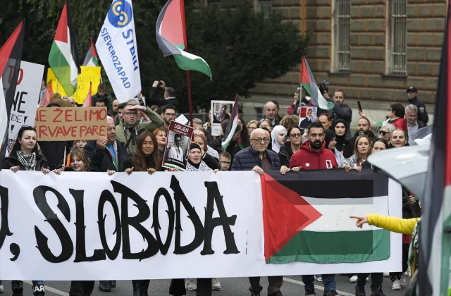 Bosna Hersek'te İsrail Karşıtlığı Büyüyor: Gazze'deki Olaylar Protesto Edildi