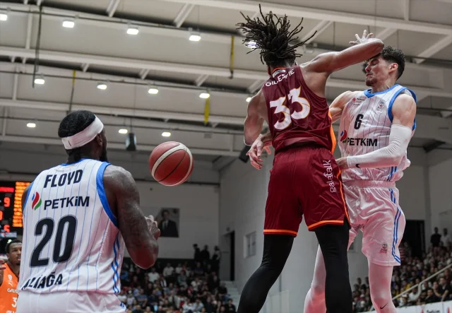 Galatasaray Aliağa Petkimspor'u Zorlu Maçta Geçti