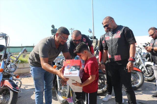 Hatay'da Duygu Dolu Etkinlik: Motosikletliler DMD Hastası Çocuk İçin Bir Araya Geldi
