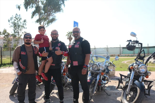 Hatay'da Duygu Dolu Etkinlik: Motosikletliler DMD Hastası Çocuk İçin Bir Araya Geldi