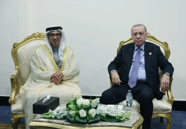 Erdoğan ile BAE Veliaht Prensi Al Nahyan'ın Kritik Görüşmesi