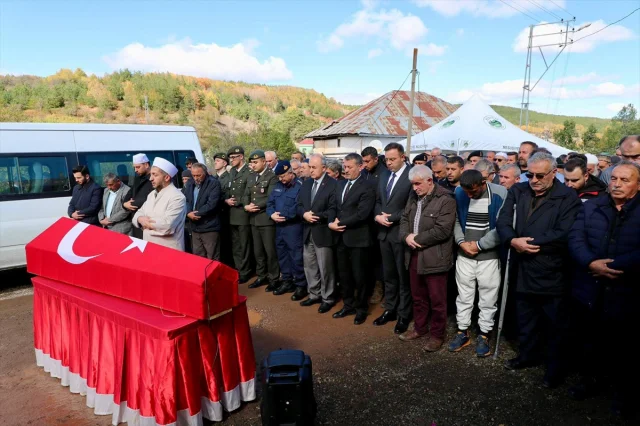 Ordu'da Kıbrıs gazisi Cemal Şahin'e hüzünlü veda