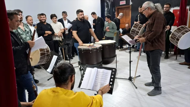 Sinop'ta Mesleklerin Uyumuyla İlk Mehter Konseri Hazırlığı