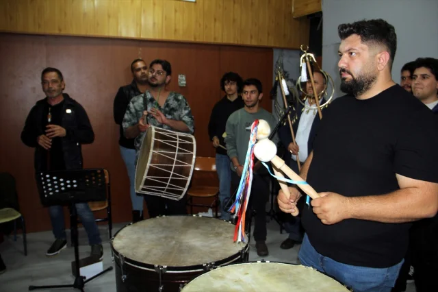 Sinop'ta Mesleklerin Uyumuyla İlk Mehter Konseri Hazırlığı