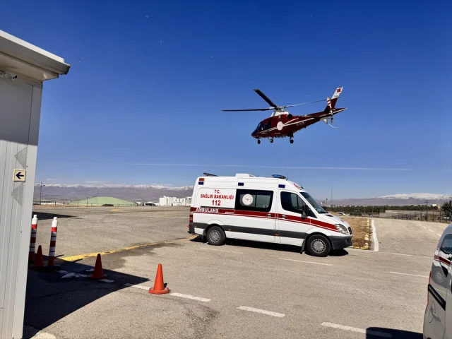 Erzurum'da Helikopter Destekli Heyecanlı Kurtarma Operasyonu