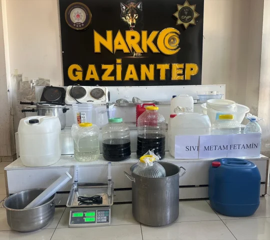 Gaziantep'te Nefes Kesen Uyuşturucu Operasyonu