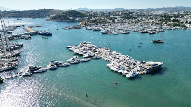 Bodrum Boat Show'da Lüks Yatlar Göz Kamaştırıyor