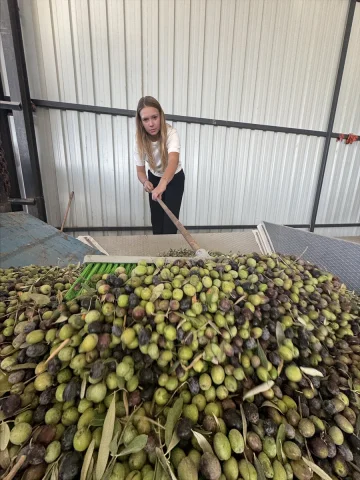 Genç Kadın Çiftçi Devlet Desteğiyle Kurduğu Tesisle Zeytine...
