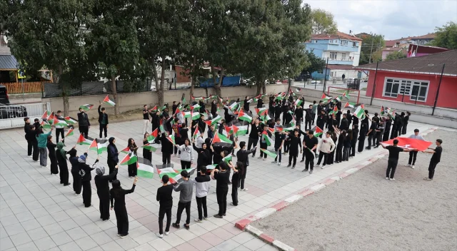 Samsunlu Öğrencilerden Gazze İçin Duygusal Koreografi
