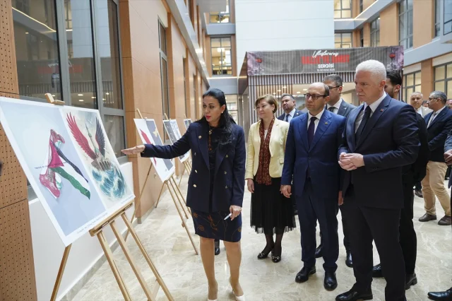 Vali Davut Gül İstanbul Üniversitesi-Cerrahpaşa'da Gazze Sergisi Açılışına Katıldı