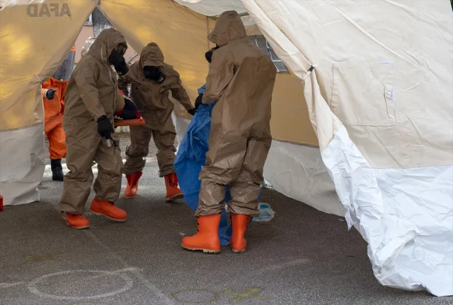 Bolu'da Gerçekçi Deprem Tatbikatı Heyecan Yarattı