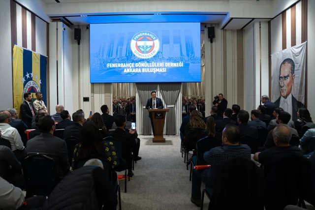 Fenerbahçe tutkunları Ankara'da coşkuyla buluştu