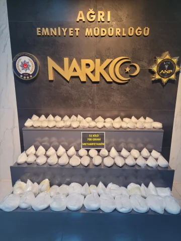 Ağrı'da Narkotik Ekiplerinden Dev Operasyon