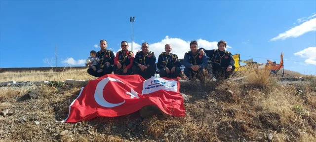 Erzurum'un tarihi tabyalarından 30 ülkeye telsizle seslendiler