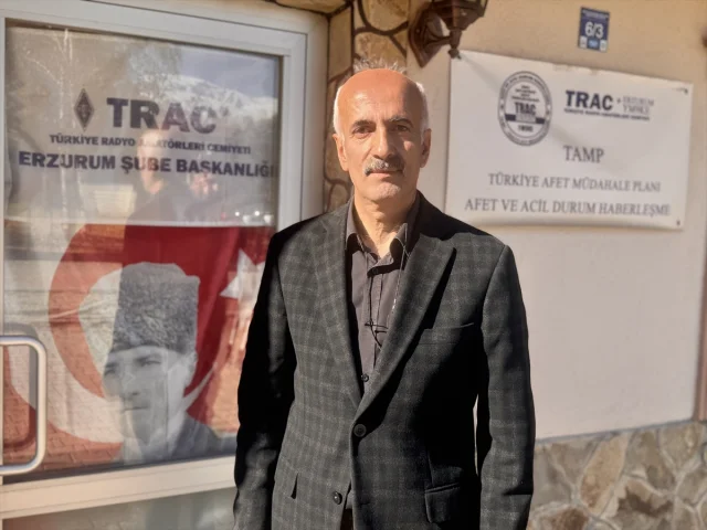 Erzurum'un tarihi tabyalarından 30 ülkeye telsizle seslendiler
