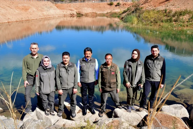 Kırşehir'de 3 Bin Kırmızı Benekli Alabalık Göketle Buluştu