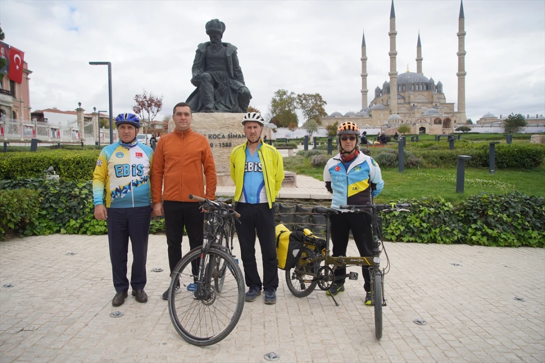 Edirne'de Bisiklet Tutkunları Büyük Yarışta Buluşuyor