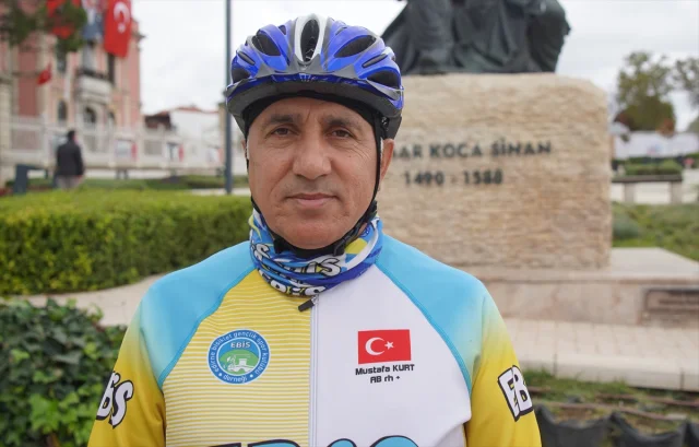 Edirne'de Bisiklet Tutkunları Büyük Yarışta Buluşuyor
