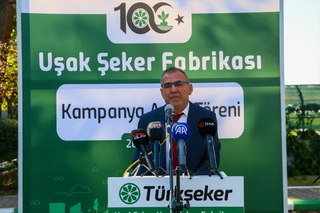 100 Yıllık Gelenek: Nuri Şeker Uşak Şeker Fabrikası'nda Coşkulu Yeni Sezon