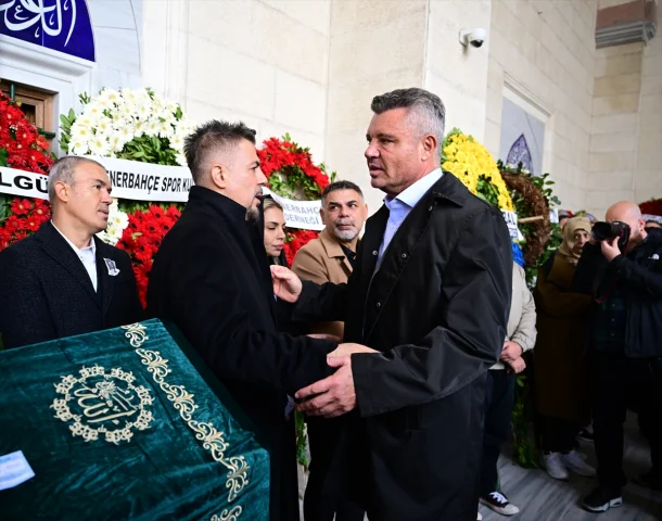 Fenerbahçeli İlker Alkun'un Babası Son Yolculuğuna Uğurlandı