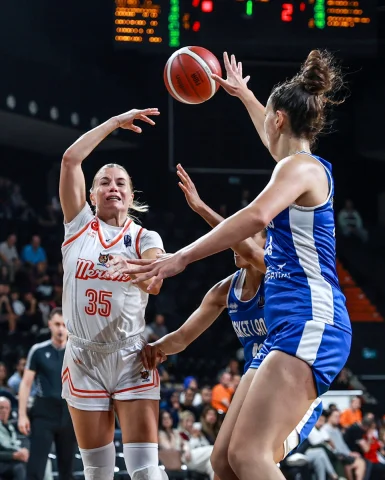 Sona Saniyede Gelen Mağlubiyet: ÇBK Mersin Basket Landes'e Boyun Eğdi