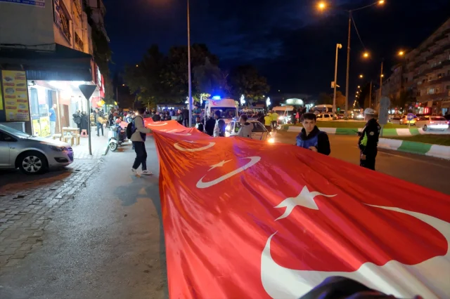 Kırklareli'nde Gazze'ye Yürekten Destek Yürüyüşü Gerçekleşti