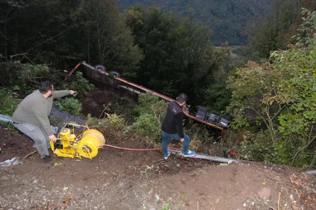 Kastamonu'da tır kazası gizemli detaylarla dikkat çekiyor